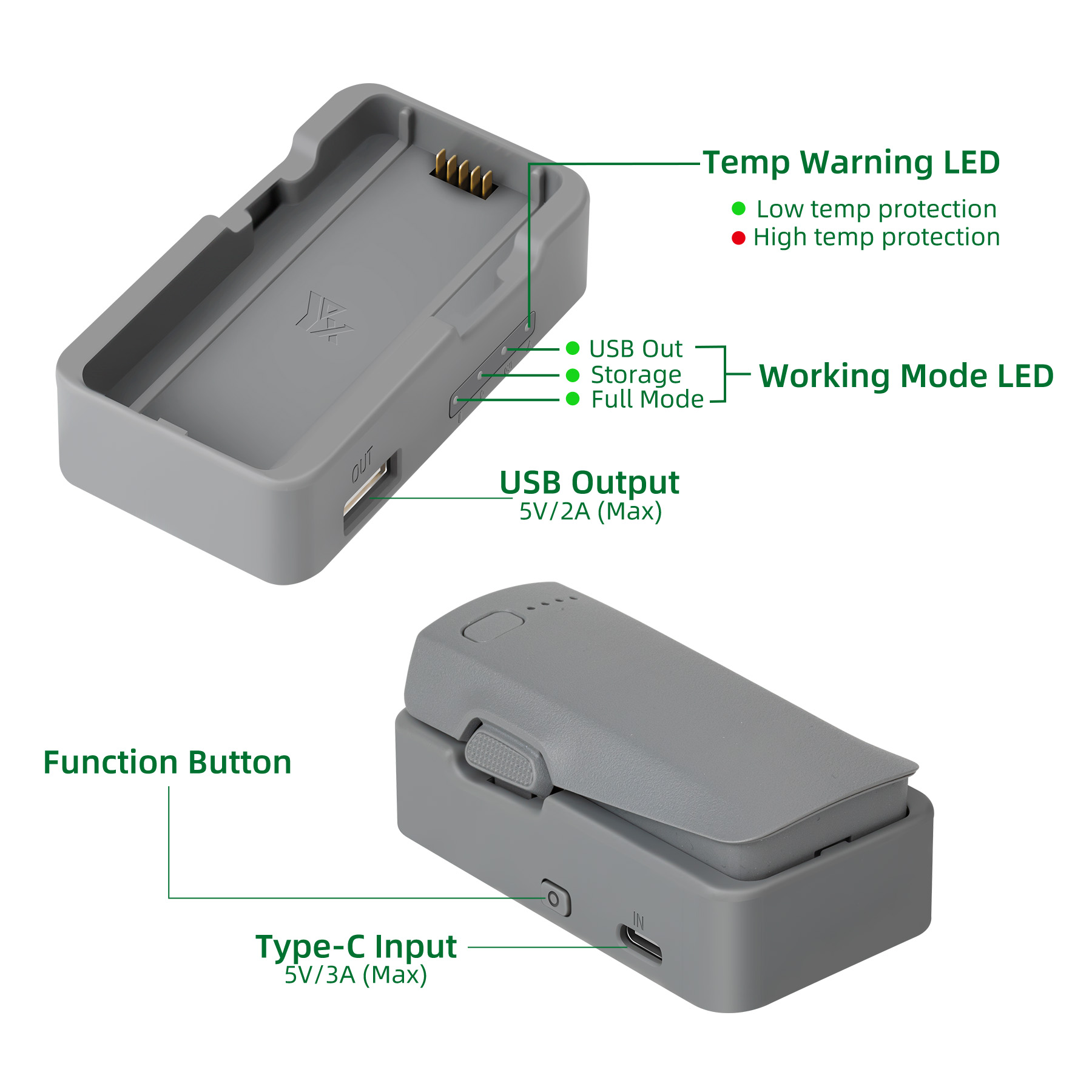 شاحن بطارية USB لطائرة DJI NEO - مراجعة Drone Battery Balance Charger وسعره