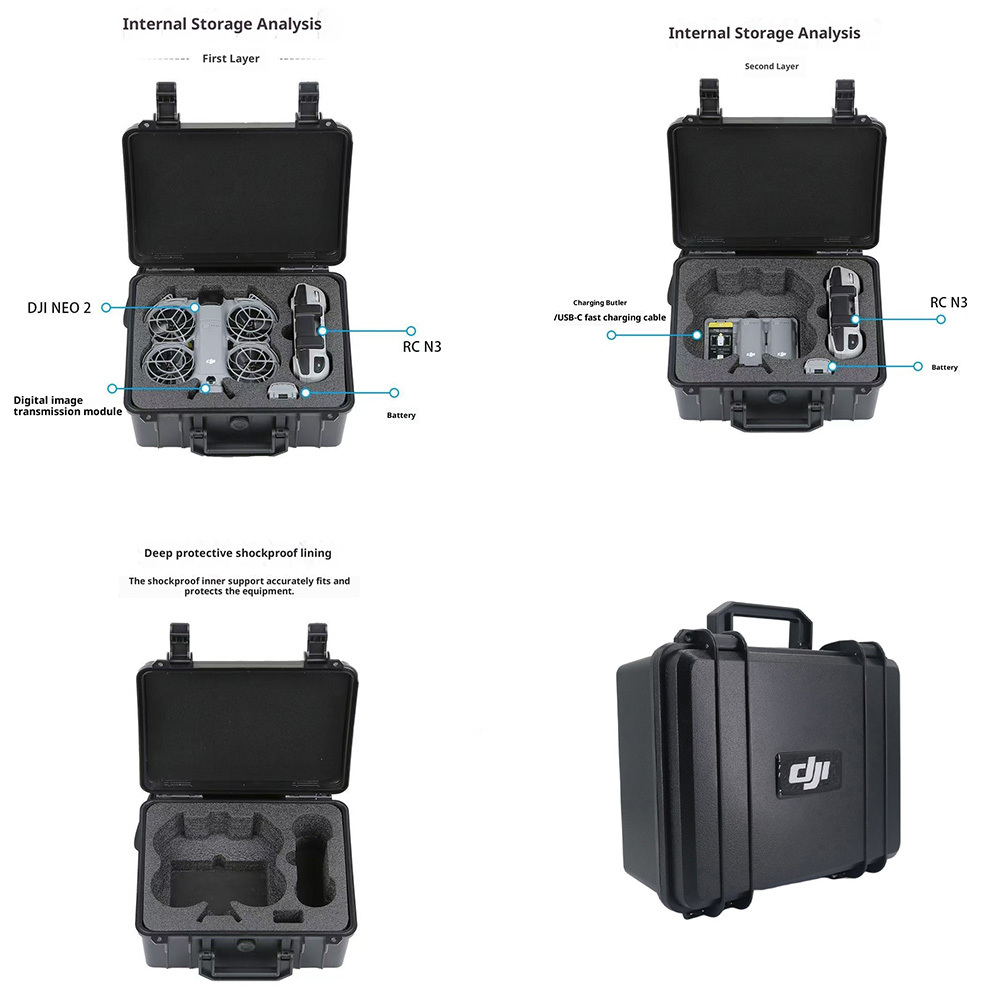 حقيبة حماية مناسبة لـ DJI NEO2 - مراجعة Drone Battery Bag وسعره